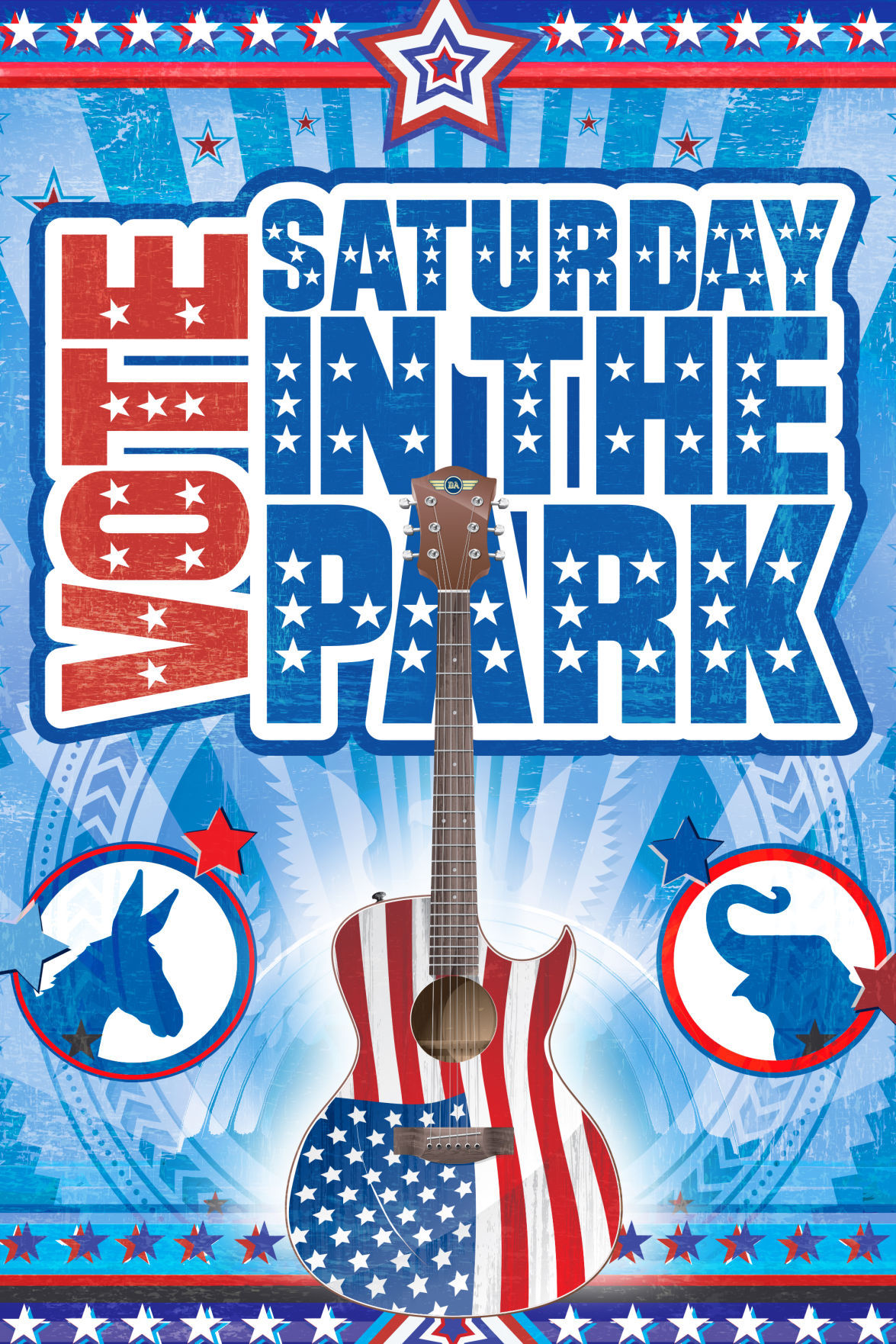 2016 Saturday in the Park poster